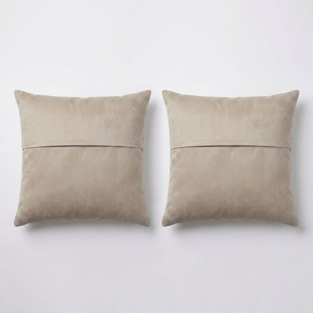 Turkish Oushak Kilim Pillow Cover 20'' X 20'' - Set of Two For Sale - Image 4 of 4
