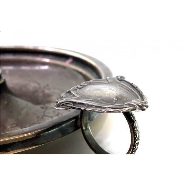 Silver Paddle with Engravings and Friezes For Sale - Image 4 of 6