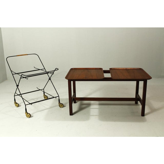 Serving Trolley from Åry Vanérprodukter Nybro, Sweden, 1960s For Sale - Image 4 of 12