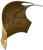 Mid 20th Century Roman Style Life-Size Brass Cuirass Wall Sculpture With Medusa Relief For Sale - Image 10 of 14