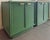Pair of Green 1970's Campaign Style Nightstands For Sale In Miami - Image 6 of 11