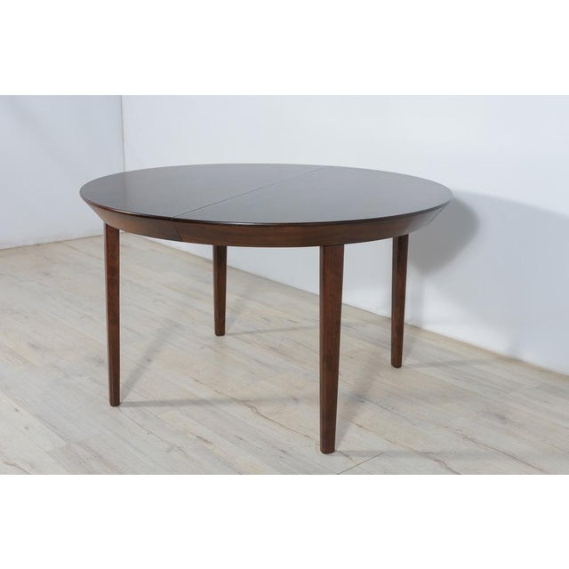 Mid-Century Rosewood Extendable Table by Ole Hald for Gudme Møbelfabrik, 1970s For Sale - Image 17 of 17