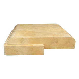 Enrique Garcel for Jimeco Goatskin Coffee Table, Colombia 1970 For Sale