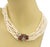 The Pearls & Gems 14k Yellow Gold Multi Strand Necklace is a vintage piece of fine jewelry featuring a unique beaded...