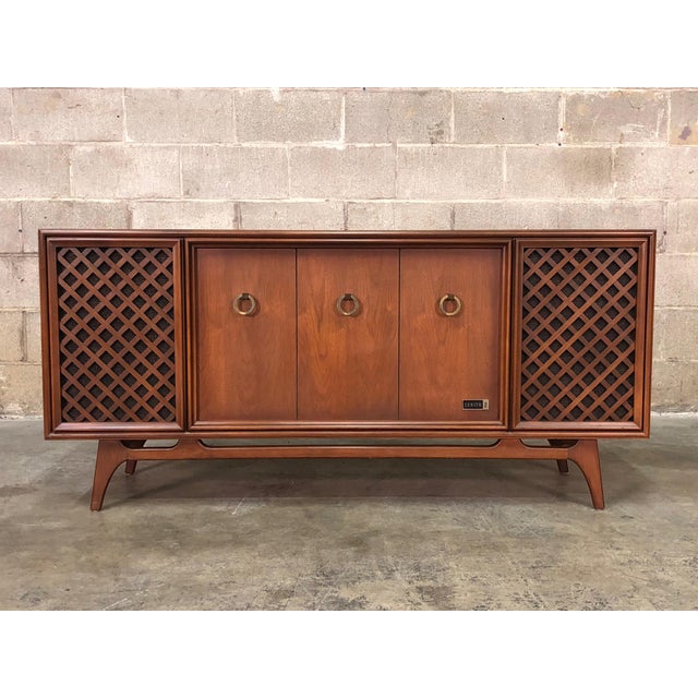 Zenith MidCentury Modern Stereo Console / Radio / Record Player / Tv