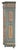 Folk Art Painted Wardrobe in Fir, 1808 For Sale - Image 4 of 18