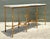 Late 20th Century Vintage Twisted Iron and Marble Console Table For Sale - Image 5 of 18