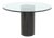 Modern Glass Top Pedestal Table For Sale