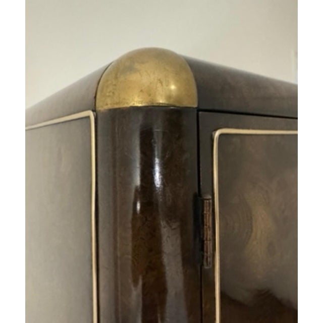 John Widdicomb 1960s Attributed Mastercraft Chest Armoire Dresser For Sale - Image 4 of 8