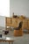 Brutalist Mid-Century Swedish Pine Stump Chair / Kubstol with Floral Upholstery, 1960s For Sale - Image 3 of 17