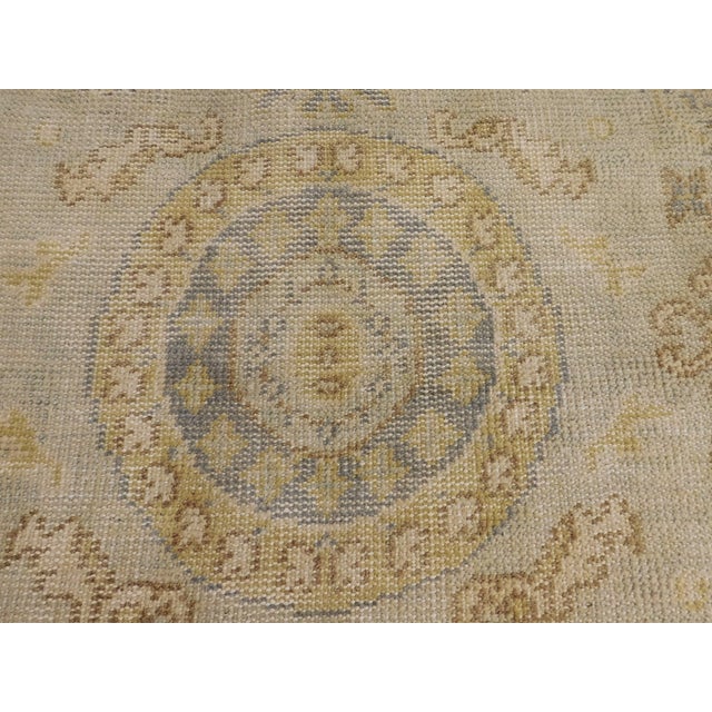 Vintage Hand Knotted Khotan Style Rug. 7'8"x 10'2" For Sale - Image 13 of 18