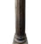 Late 20th Century Vintage Neoclassical Gothic Bronze Candelabra With Griffin Finial & Crystal For Sale - Image 5 of 6