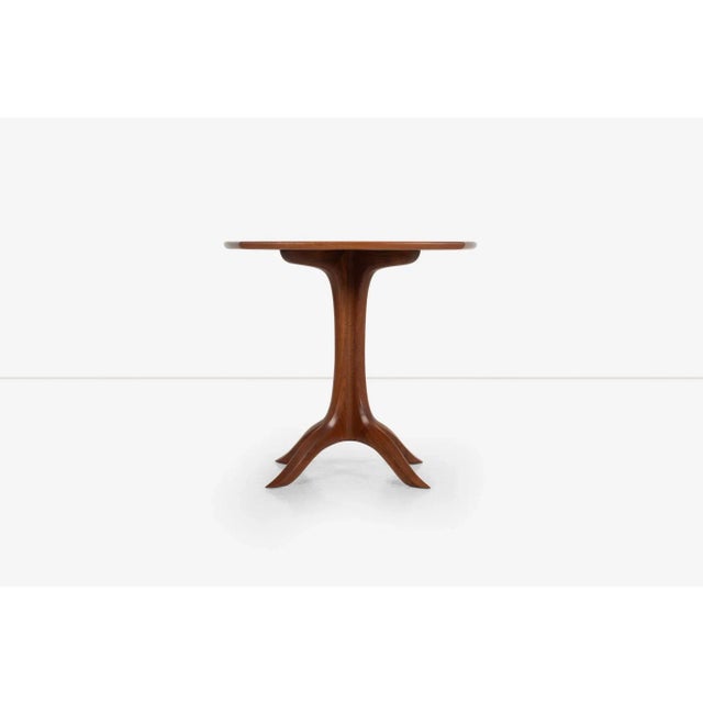 Sam Maloof American Craft Occasional Table in Oiled Walnut, 2004 Carved signature, date, number and inscription to...