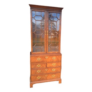 Late 20th Century Henredon Secretary / Cabinet For Sale