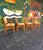 Brown Danish Teak Drawleaf Dining Set For Sale - Image 8 of 16