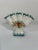 A lovely petite five finger high gloss ceramic Tulip Vase or Tulipiere, circa Mid 20th Century (1950-1970s). Made in...