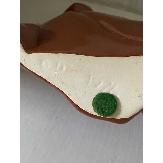 Vintage Mid Century Modern Abstract Reclining Nude Female Sculpture High Gloss Produced by Jaru For Sale - Image 10 of 10