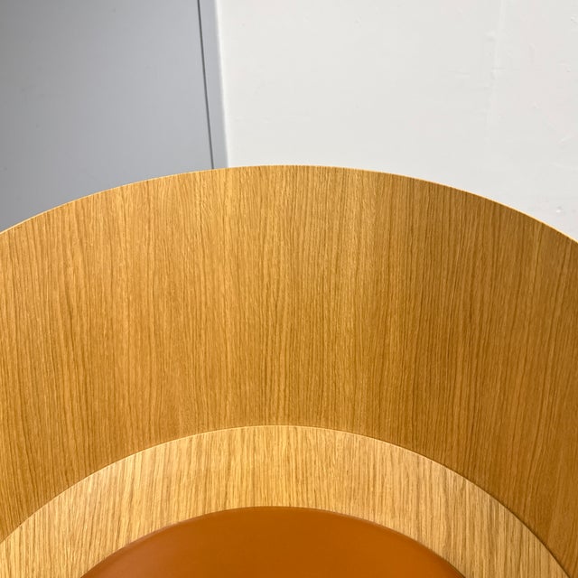 Wood Stefan Diez for E15 Ch04 Houdini Oak + Leather Armchair For Sale - Image 7 of 12