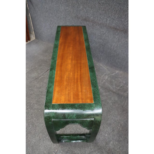 Henredon Chinoiserie Console For Sale - Image 9 of 11