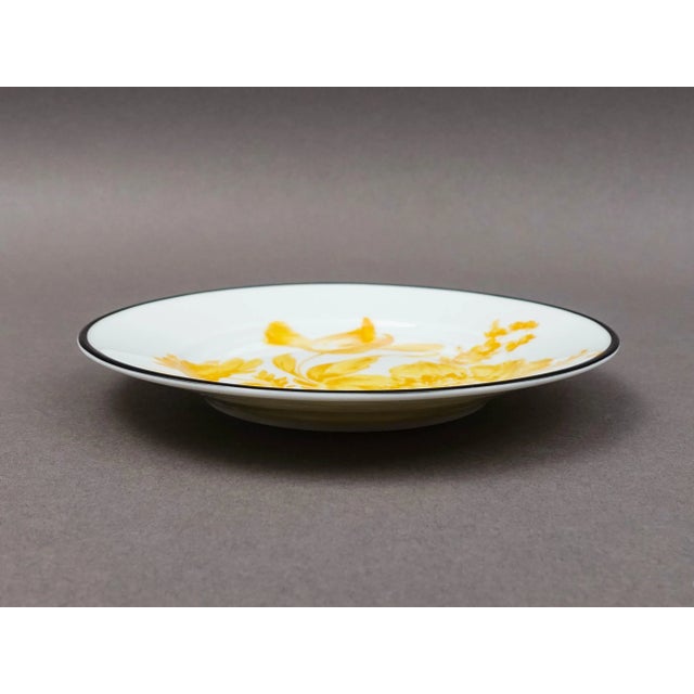 Mid 20th Century Bill Goldsmith Site Corot Limoges France Potpourri Bread Butter Plates- Set of 10 For Sale - Image 4 of 7