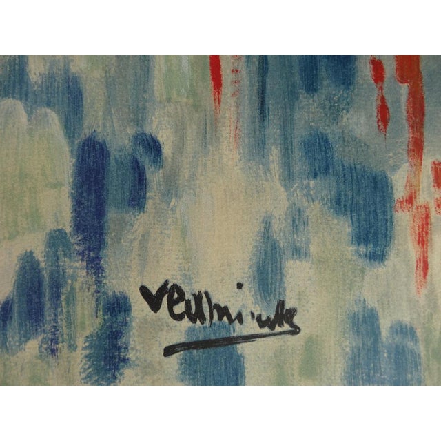 Maurice de Vlaminck, La Seine à Chatou, Lithograph For Sale - Image 4 of 5