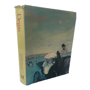 Degas by Jean Sutherland Boggs Hardcover Book Met Museum of Art 1st Ed. 1988