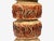 1970s Bernard Rooke, Brutalist Table Lamps, Beige Textured Ceramic, England - a Pair For Sale In New York - Image 6 of 9