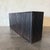 Reeded Credenza in Weathered Black Cabinet For Sale - Image 12 of 18