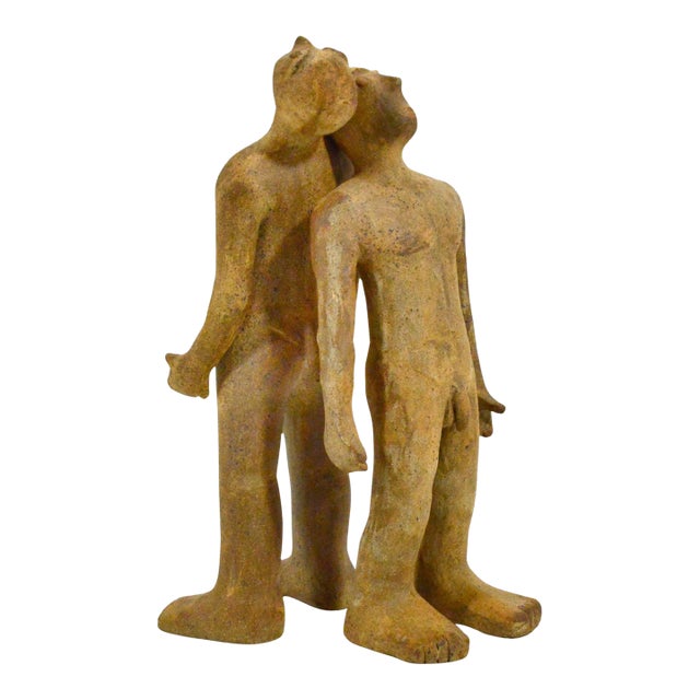 "Star Gazers" Earthenware Sculpture For Sale