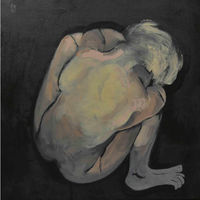 Early 21st Century Valeriya Shebelnichenko, Malgaja, Oil Painting, 2023 For Sale - Image 5 of 5