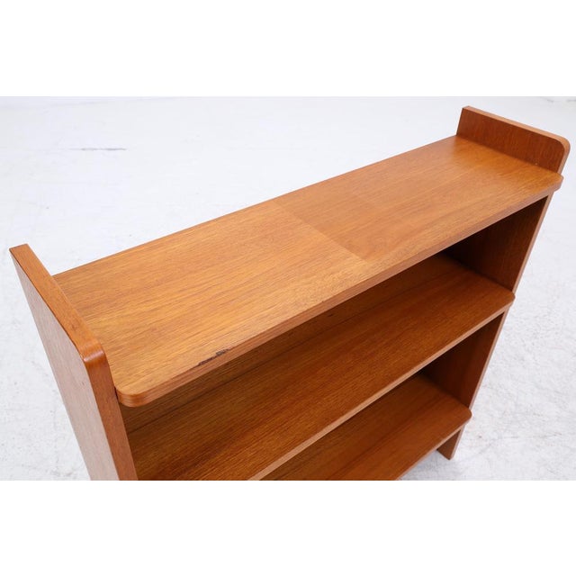 Small Vintage Teak Bookcase, 1960s For Sale - Image 5 of 11