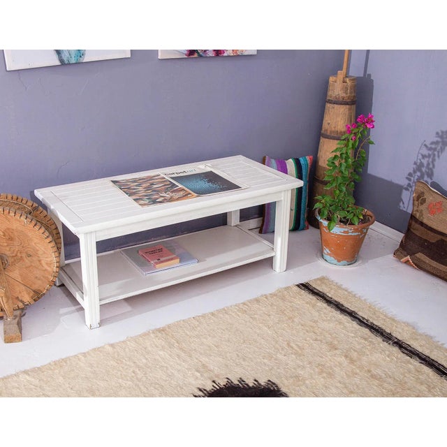 Vintage Decorative Turkish Blanket Kilim Rug For Sale In Los Angeles - Image 6 of 6