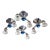 1930s Art Deco Railway Ceiling Lights - Set of Four For Sale