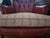 Traditional 19th Century Traditional Tufted Oxblood Red Leather Library Chair With Custom Seat Cushion For Sale - Image 3 of 4