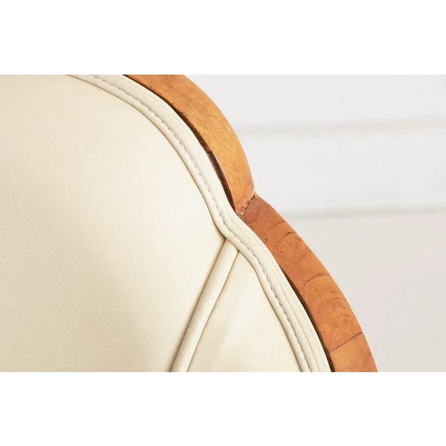 Art Deco Burr Maple Dining Chair by Harry & Lou Epstein For Sale - Image 6 of 8