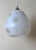 Swedish Milk Glass Pendant with Floral Motif and Brass in the style of Harald Notini, 1960s For Sale - Image 11 of 18
