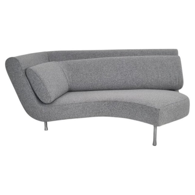 Yang Daybed in Mid-Grey Wool by François Bauchet for Ligne Roset For Sale - Image 4 of 7