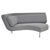 Yang Daybed in Mid-Grey Wool by François Bauchet for Ligne Roset For Sale - Image 4 of 7