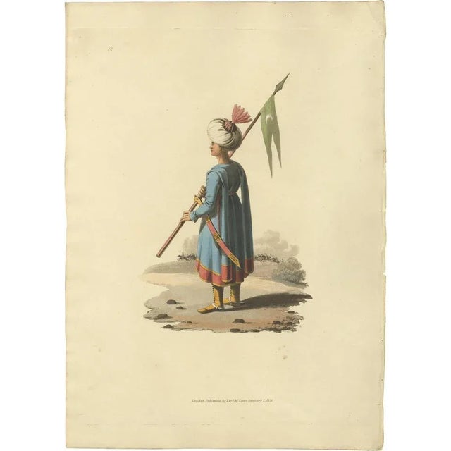 Paper Bearer of the Spahis, 1818, Paper For Sale - Image 7 of 7