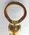 Late 20th Century Mid-Century Modern Cast Brass Candle Holder Wall Sconces - A Pair For Sale - Image 9 of 17