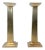 1980s Neoclassic Column Candlesticks - a Pair For Sale