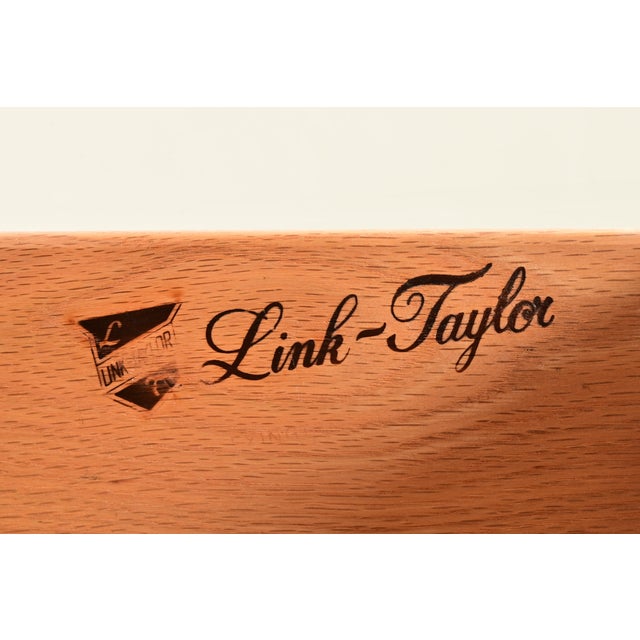 Brown Henkel Harris Style Georgian Solid Mahogany Twelve-Drawer Dresser For Sale - Image 8 of 14