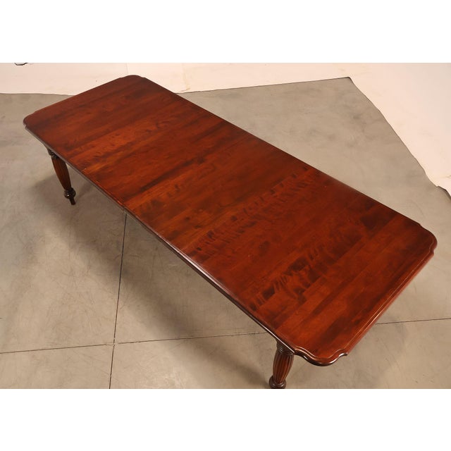 2000 - 2009 Nichols & Stone Expandable Farmhouse Dining Table For Sale - Image 5 of 18