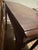 1960s Chippendale Walnut Burl Console Table With Banded Top For Sale - Image 6 of 10