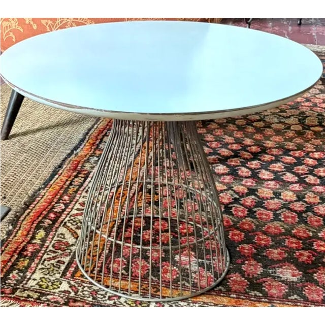Warren Platner Mid Century Warren Platner Style Side Table For Sale - Image 4 of 11