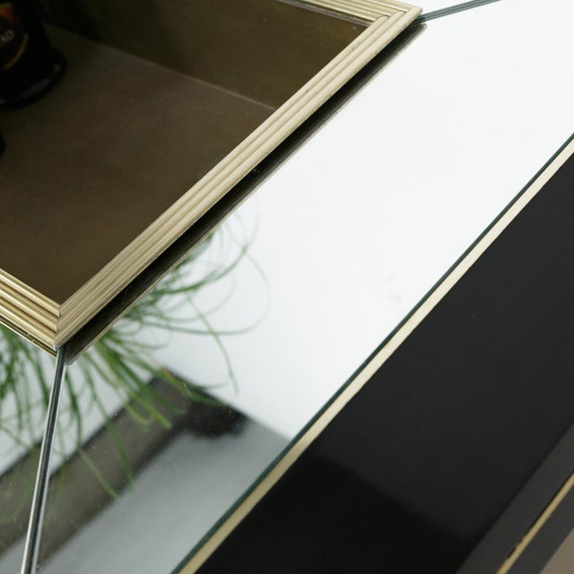 Black Coffee Table by Alain Delon for Mario Sabot, 1970s For Sale - Image 8 of 15