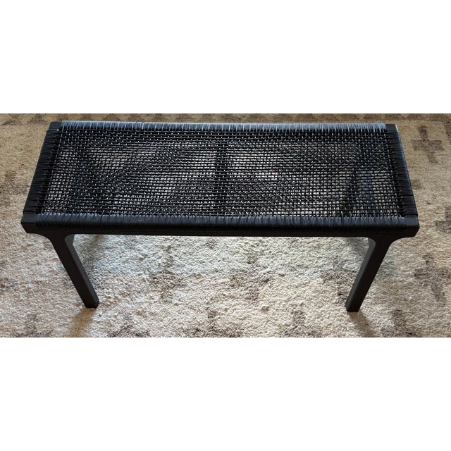 Elevate your entryway or the foot of your bed with this sophisticated, minimalist bench from CB2. Designed by Hettler...