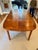 Chinoiserie Expandable Burl Walnut Dining Table For Sale - Image 3 of 11
