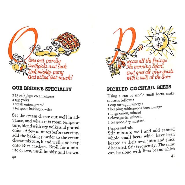 White "The Abc of Canapes" 1953 Beilenson, Edna [Recipes By] For Sale - Image 8 of 8