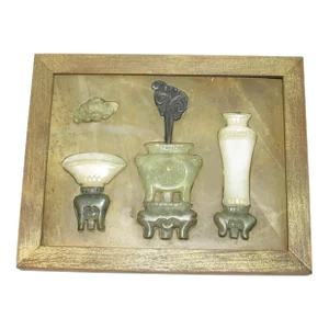Chinese Hardstone Carved Picture